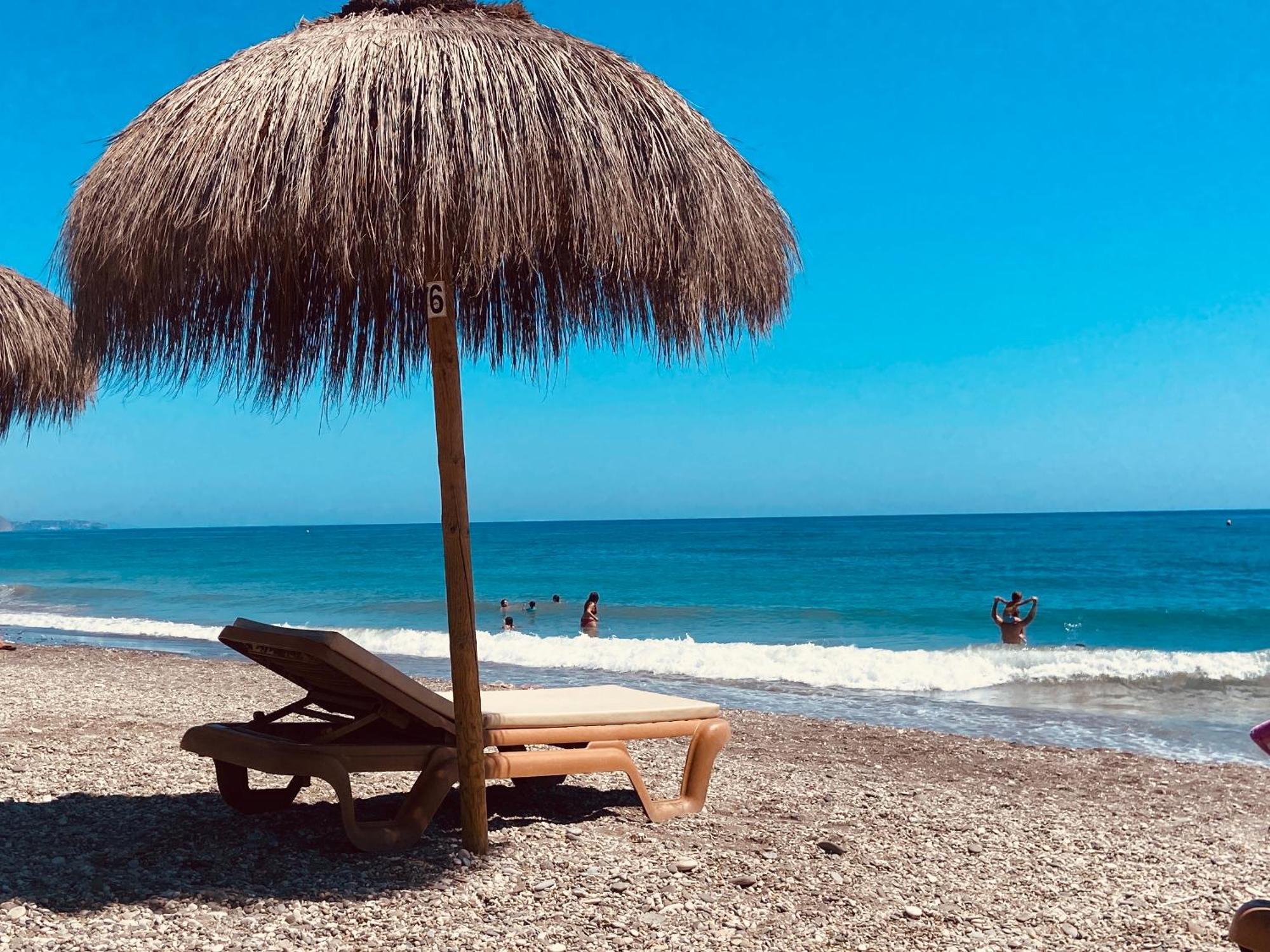 Escapada Familiar En Torrox Costa A 100M De La Playa, Vistas Al Mar Y Parking Gratis Apartamento Exterior foto
